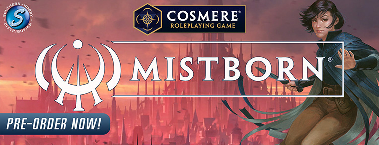 Explore Mistborn in Brandon Sanderson's Cosmere RPG
